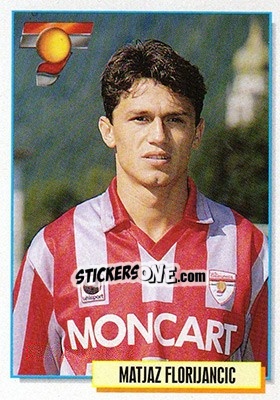 Sticker Matjaz Florijancic - Calcio Cards 1994-1995 n. 63 - Merlin