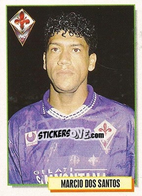 Sticker Marcio Dos Santos - Calcio Cards 1994-1995 - Merlin