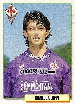 Sticker Gianluca Luppi - Calcio Cards 1994-1995 n. 85 - Merlin