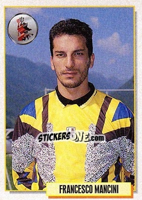 Figurina Francesco Mancini - Calcio Cards 1994-1995 - Merlin