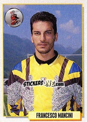Sticker Francesco Mancini - Calcio Cards 1994-1995 n. 91 - Merlin