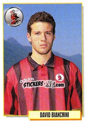 Sticker David Bianchini - Calcio Cards 1994-1995 n. 93 - Merlin