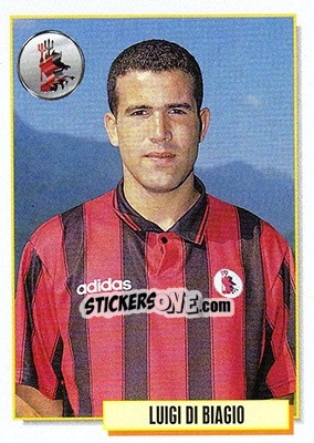 Sticker Luigi Di Biagio - Calcio Cards 1994-1995 n. 96 - Merlin