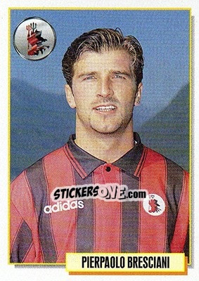 Figurina Pierpaplo Bresciani - Calcio Cards 1994-1995 - Merlin