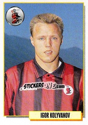 Figurina Igor Kolyvanov - Calcio Cards 1994-1995 - Merlin