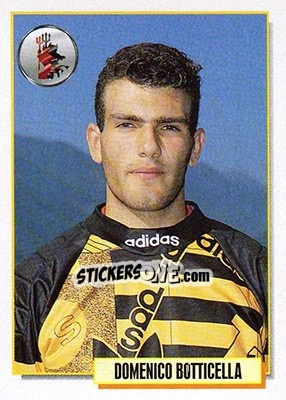 Sticker Domenico Botticella - Calcio Cards 1994-1995 n. 102 - Merlin