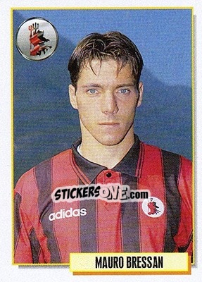 Figurina Mauro Bressan - Calcio Cards 1994-1995 - Merlin