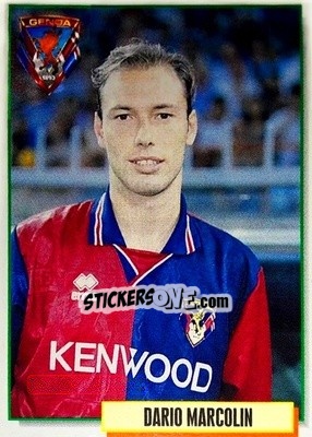 Figurina Dario Marcolin - Calcio Cards 1994-1995 - Merlin