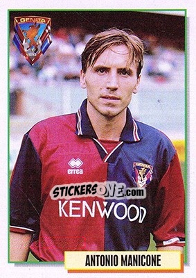 Sticker Antonio Manicone - Calcio Cards 1994-1995 - Merlin