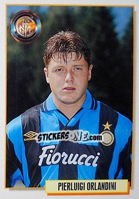 Figurina Pierluigi Orlandini - Calcio Cards 1994-1995 - Merlin