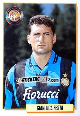 Figurina Gianluca Festa - Calcio Cards 1994-1995 - Merlin