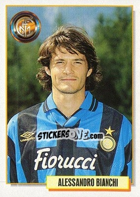 Figurina Alessandro Bianchi - Calcio Cards 1994-1995 - Merlin