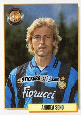 Figurina Andrea Seno - Calcio Cards 1994-1995 - Merlin