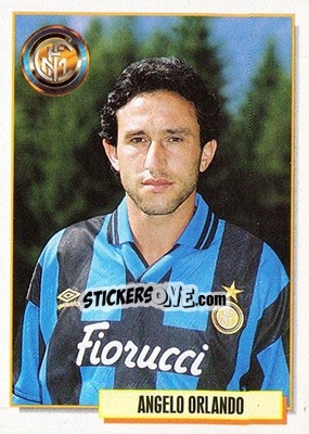 Figurina Angelo Orlando - Calcio Cards 1994-1995 - Merlin