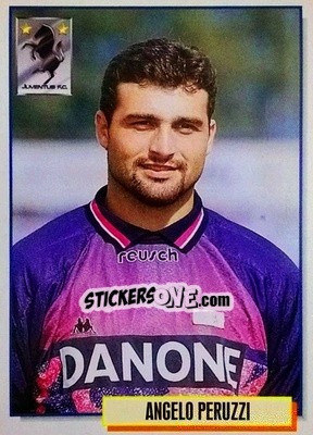 Figurina Angelo Peruzzi - Calcio Cards 1994-1995 - Merlin