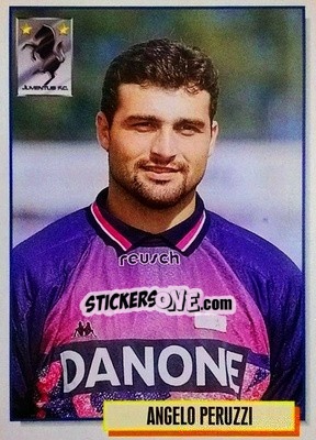 Sticker Angelo Peruzzi - Calcio Cards 1994-1995 n. 145 - Merlin