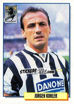 Sticker Jurgen Kohler - Calcio Cards 1994-1995 - Merlin