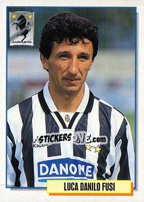 Sticker Luca Danilo Fusi - Calcio Cards 1994-1995 n. 150 - Merlin