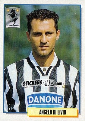 Sticker Angelo Di Livio - Calcio Cards 1994-1995 n. 151 - Merlin