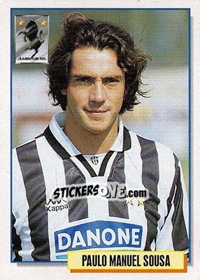Figurina Paulo Sousa - Calcio Cards 1994-1995 - Merlin