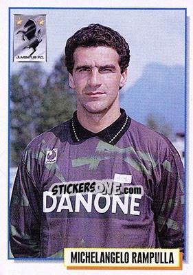 Figurina Michelangelo Rampulla - Calcio Cards 1994-1995 n. 156 - Merlin