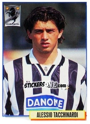 Sticker Alessio Tacchinardi - Calcio Cards 1994-1995 n. 158 - Merlin