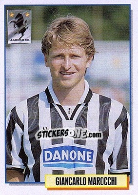 Sticker Giancarlo Marocchi - Calcio Cards 1994-1995 n. 160 - Merlin