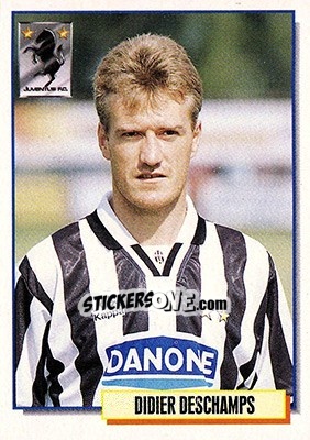Sticker Didier Deschamps - Calcio Cards 1994-1995 n. 162 - Merlin