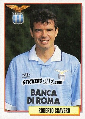 Sticker Roberto Cravero - Calcio Cards 1994-1995 n. 168 - Merlin