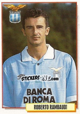 Figurina Roberto Rambaudi - Calcio Cards 1994-1995 n. 169 - Merlin