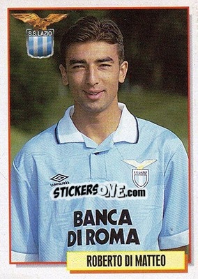 Sticker Roberto Di Matteo - Calcio Cards 1994-1995 n. 170 - Merlin