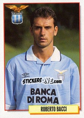 Sticker Roberto Bacci - Calcio Cards 1994-1995 - Merlin