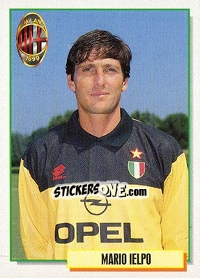 Sticker Mario Ielpo - Calcio Cards 1994-1995 n. 192 - Merlin