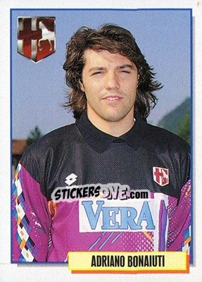 Figurina Adriano Bonaiuti - Calcio Cards 1994-1995 - Merlin