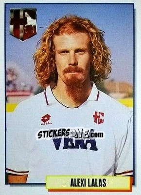 Figurina Alexi Lalas - Calcio Cards 1994-1995 - Merlin