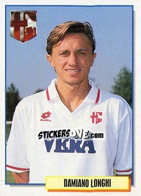 Sticker Damiano Longhi - Calcio Cards 1994-1995 - Merlin