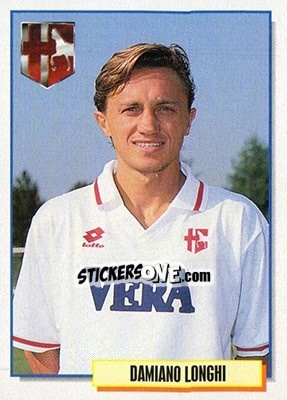 Sticker Damiano Longhi - Calcio Cards 1994-1995 n. 226 - Merlin