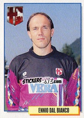 Sticker Ennio Dal Bianco - Calcio Cards 1994-1995 - Merlin