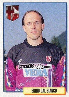 Sticker Ennio Dal Bianco - Calcio Cards 1994-1995 n. 228 - Merlin