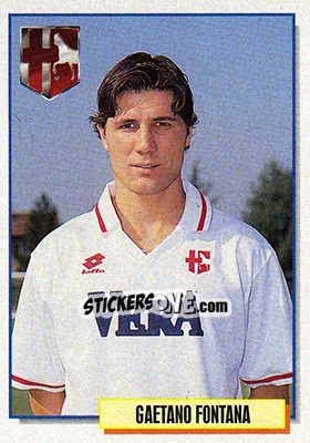 Figurina Gaetano Fontana - Calcio Cards 1994-1995 - Merlin