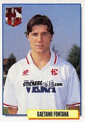 Sticker Gaetano Fontana - Calcio Cards 1994-1995 n. 231 - Merlin