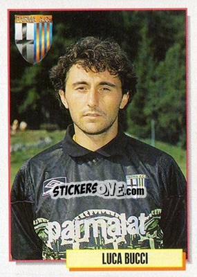 Sticker Luca Bucci - Calcio Cards 1994-1995 n. 235 - Merlin