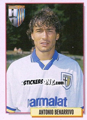 Figurina Antonio Benarrivo - Calcio Cards 1994-1995 - Merlin