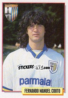 Sticker Fernand Manuel Couto - Calcio Cards 1994-1995 - Merlin