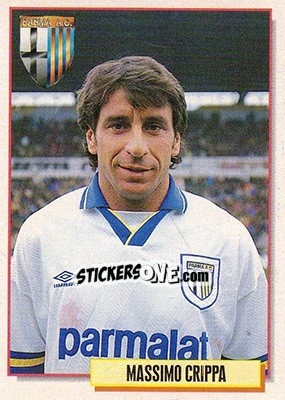 Sticker Massimo Crippa - Calcio Cards 1994-1995 n. 241 - Merlin