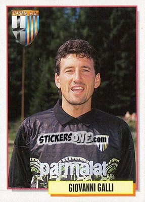 Figurina Giovanni Galli - Calcio Cards 1994-1995 - Merlin