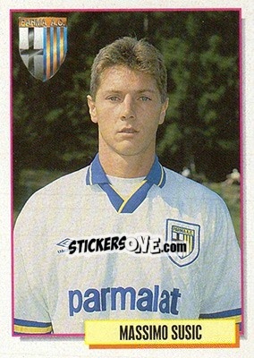 Sticker Massimo Susic - Calcio Cards 1994-1995 n. 251 - Merlin
