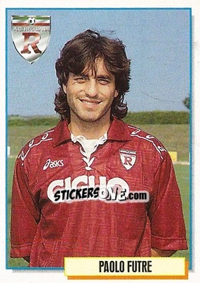 Figurina Paolo Futre - Calcio Cards 1994-1995 - Merlin