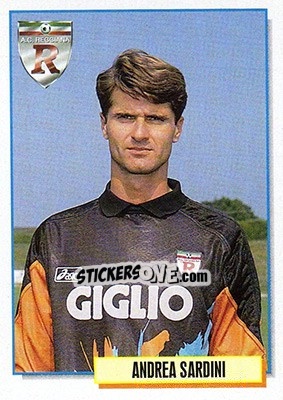 Sticker Andrea Sardini - Calcio Cards 1994-1995 n. 264 - Merlin