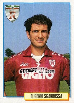 Sticker Eugenio Sgarbossa - Calcio Cards 1994-1995 n. 265 - Merlin